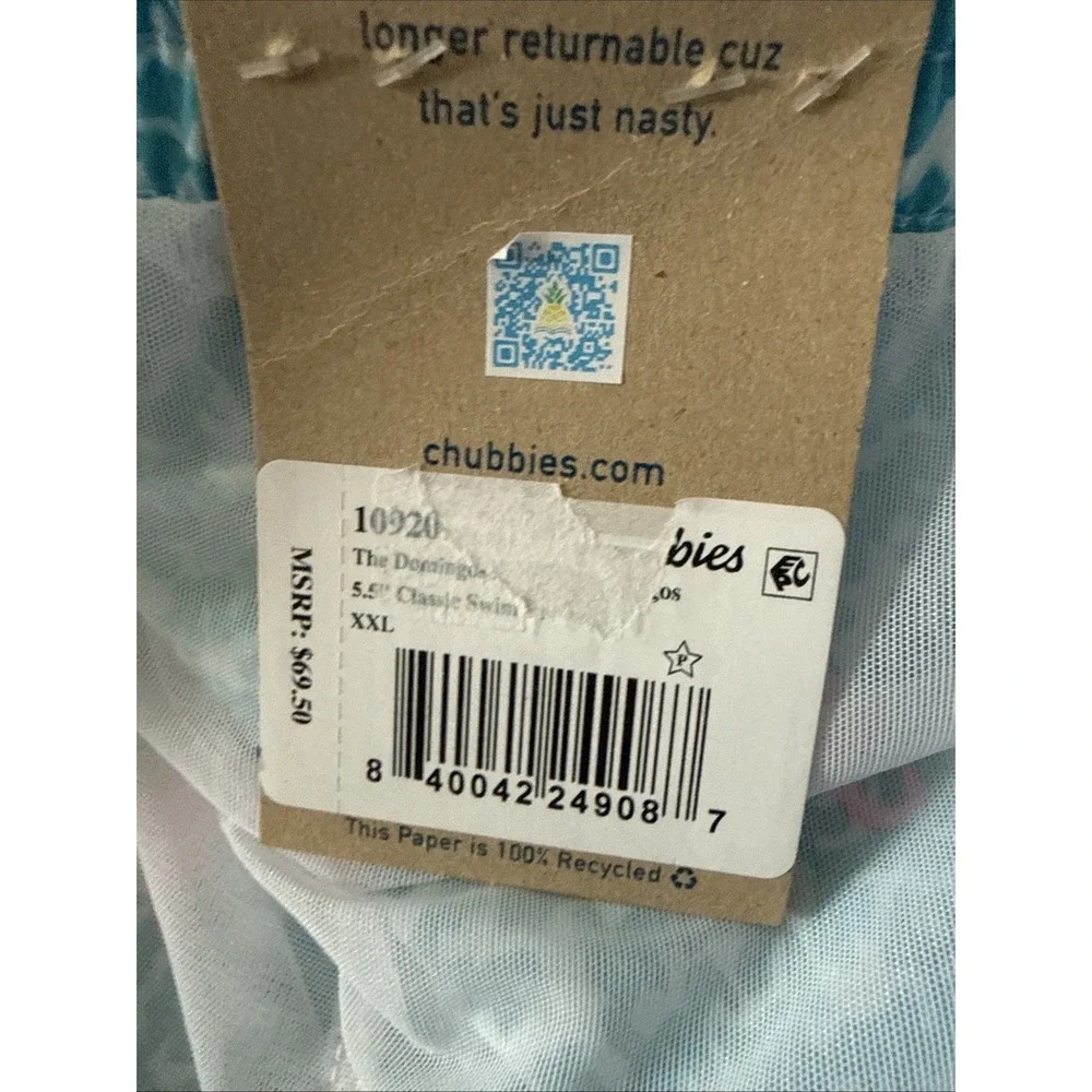Chubbies The Domingos Flamingos 5.5